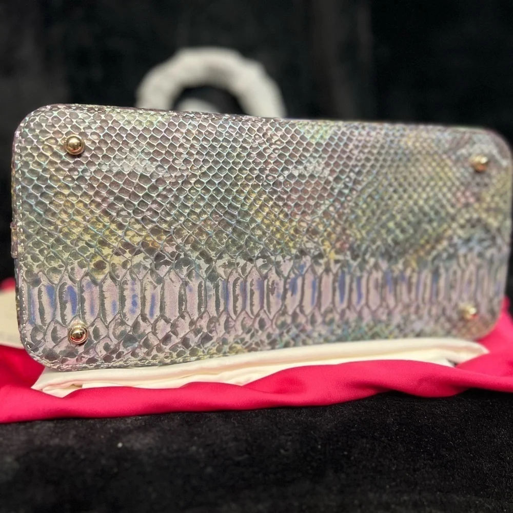 💜BRAHMIN “Moonstone Seville” DUXBURY Satchel💜NWT